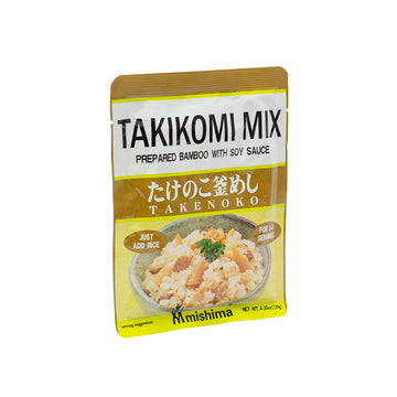 Takikomi Mix Prepared Bamboo with Soy Sauce 4.32oz (120g)